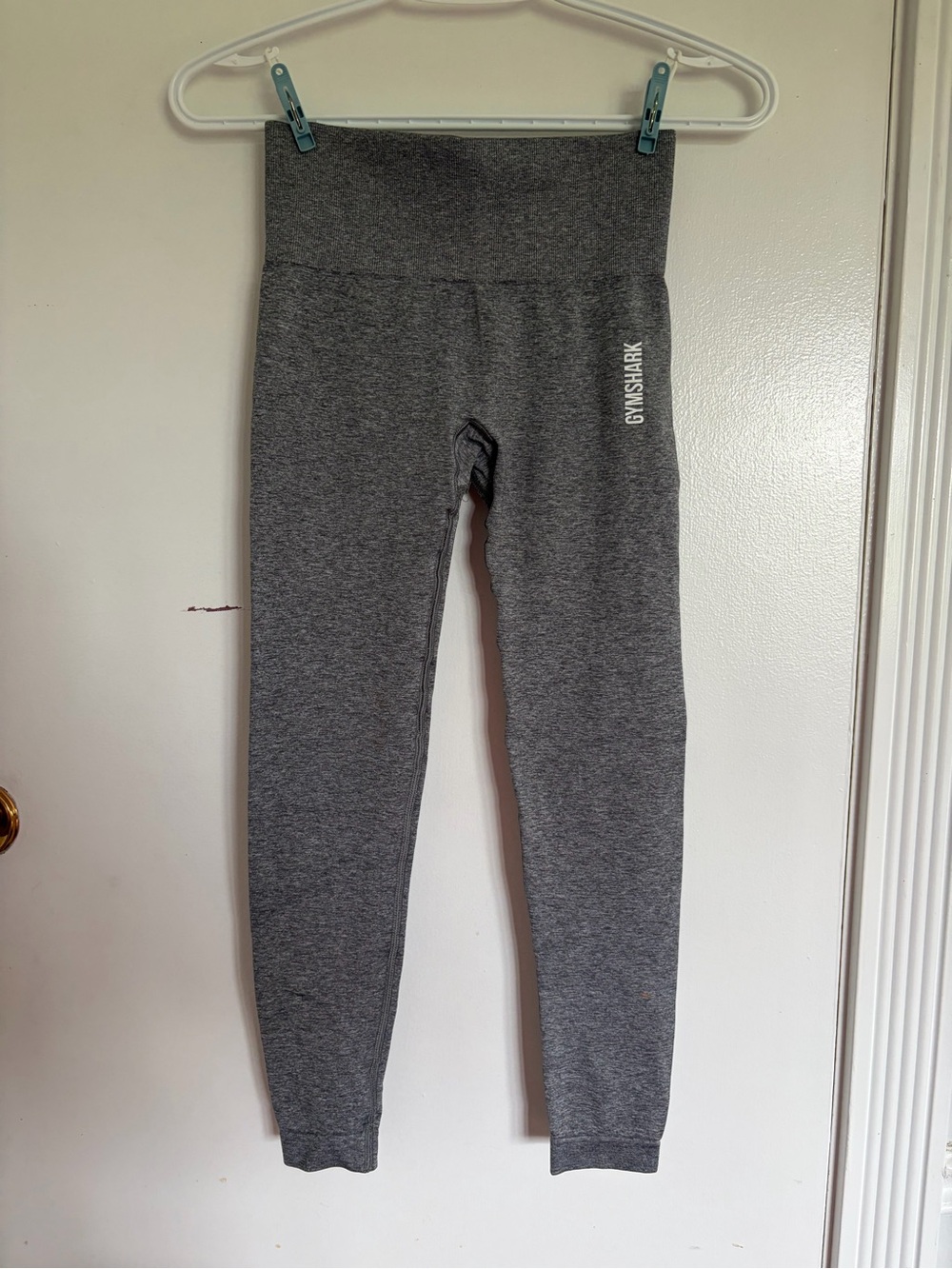 Gymshark Grey High-Rise Seamless Leggings